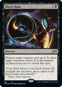 Black Hole Galaxy Foil 353/244 (Unfinity)  - Foil | Good Games Modbury