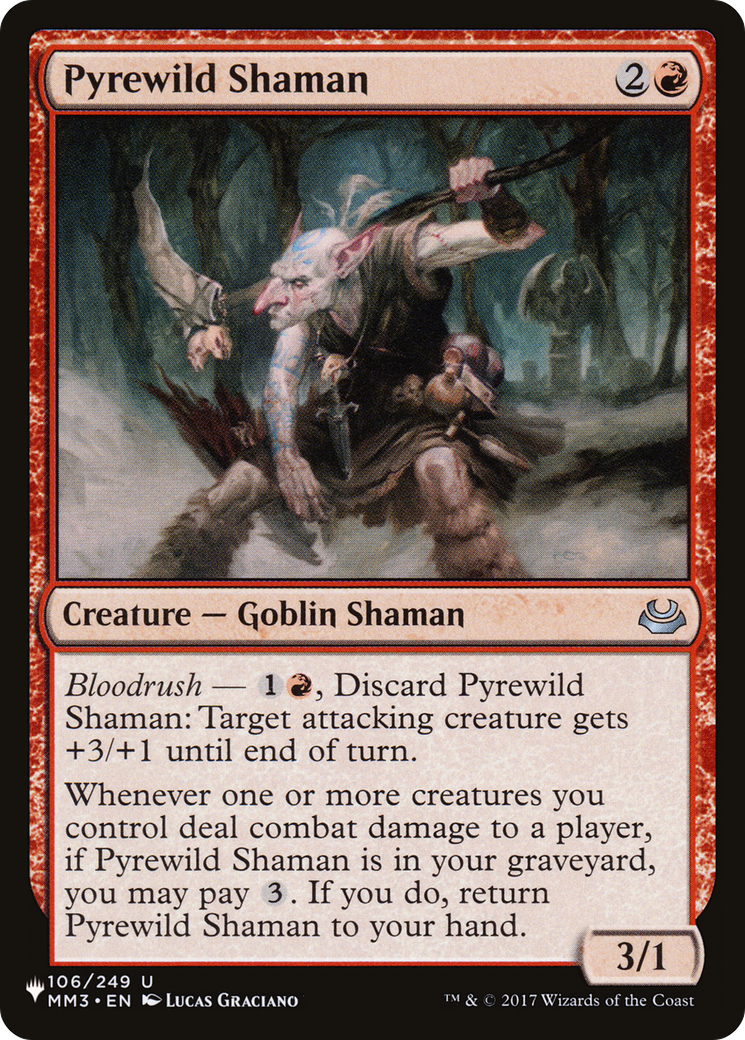 Pyrewild Shaman [The List Reprints] | Good Games Modbury