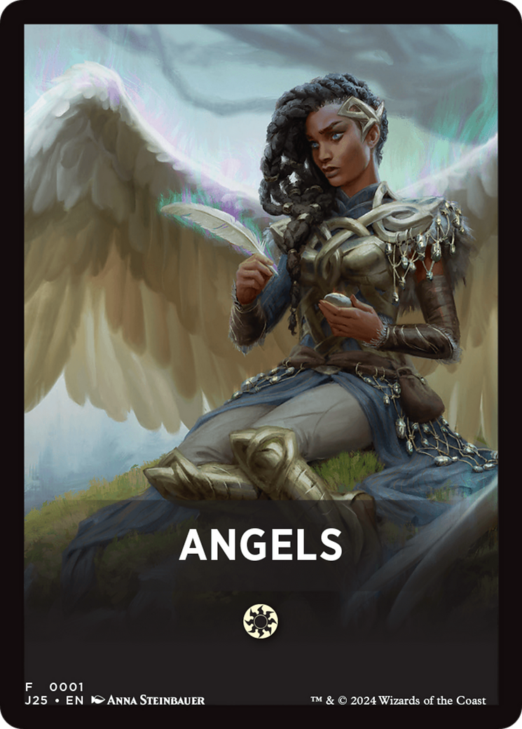 Angels Theme Card [Foundations Jumpstart Front Cards] | Good Games Modbury