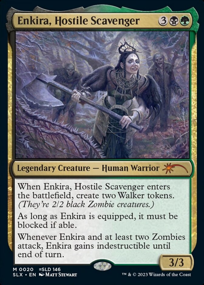 Enkira, Hostile Scavenger 20/32 (SLX Cards)  | Good Games Modbury