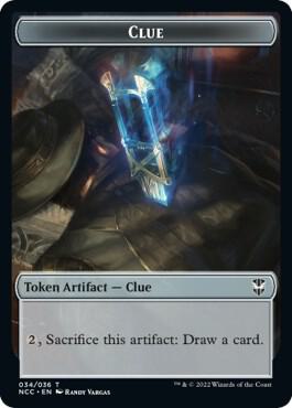 Clue Elephant Double Sided Token 34 // 22 (Commander: Streets of New Capenna)  | Good Games Modbury