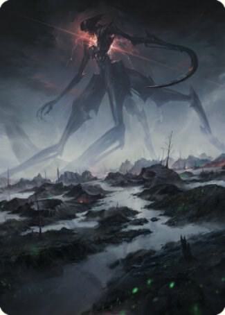 Swamp 50 Art Card 50 (Art Series: The Brothers' War)  | Good Games Modbury
