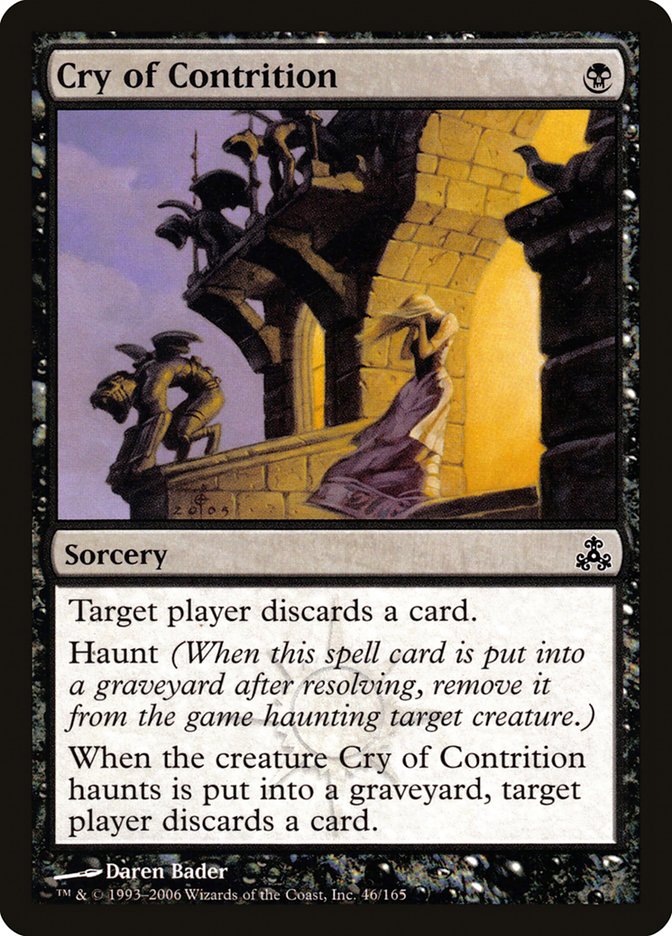 Cry of Contrition 46/165 (Guildpact)  - Foil | Good Games Modbury