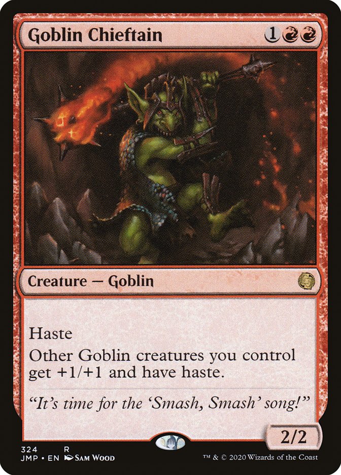 Goblin Chieftain 324/495 (Jumpstart)  | Good Games Modbury