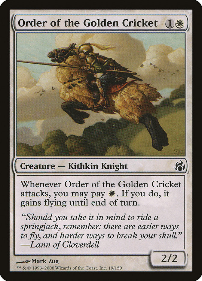 Order of the Golden Cricket 19/150 (Morningtide)  - Foil | Good Games Modbury