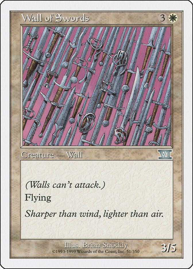 Wall of Swords 51/350 (Classic Sixth Edition)  | Good Games Modbury