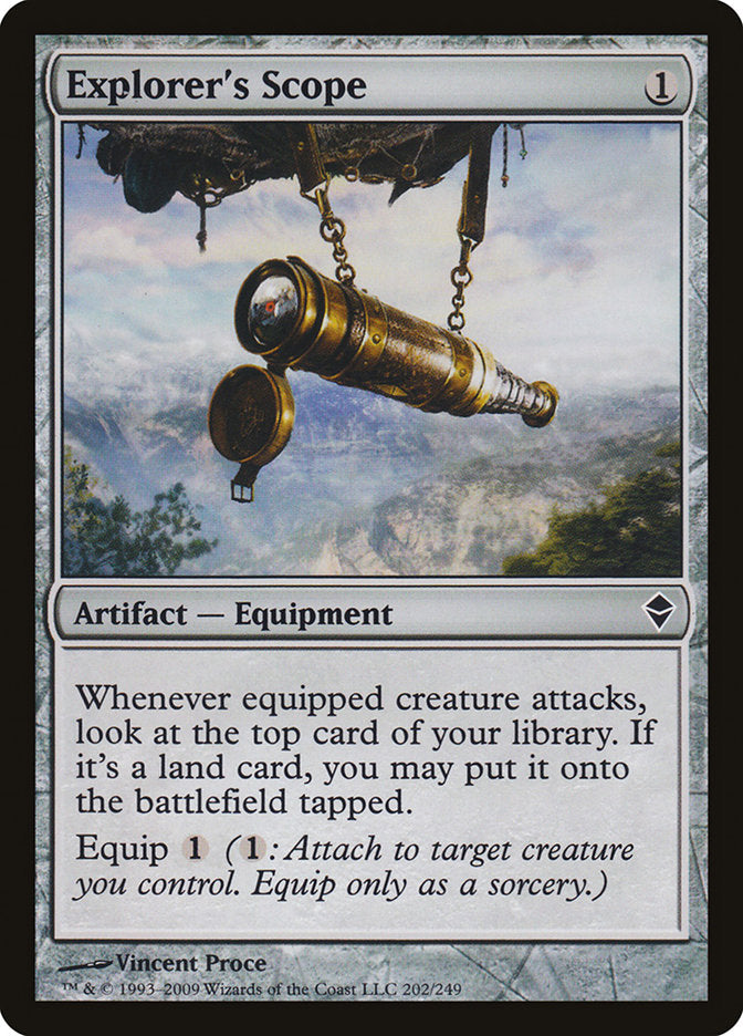 Explorer's Scope [Zendikar] | Good Games Modbury