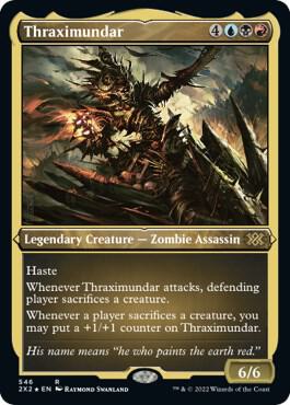 Thraximundar Foil Etched 546 (Double Masters 2022)  - Foil | Good Games Modbury