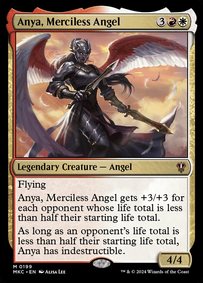 Anya, Merciless Angel 199/311 (Commander: Murders at Karlov Manor)  | Good Games Modbury