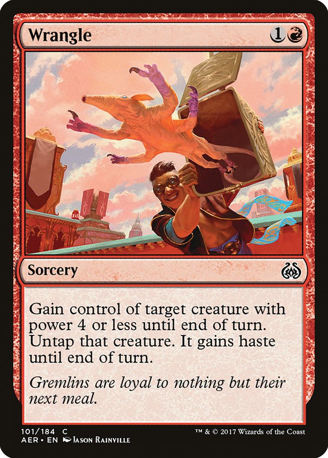 Wrangle 101/184 (Aether Revolt)  | Good Games Modbury