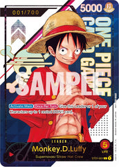 Monkey.D.Luffy (Serial Number) [One Piece Promotion Cards] | Good Games Modbury