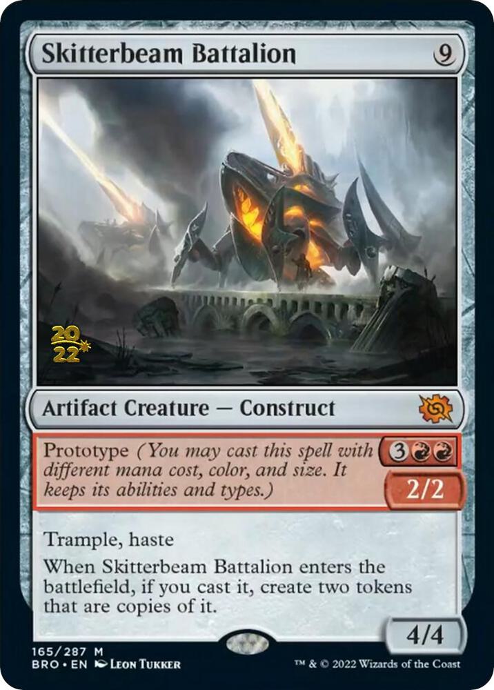 Skitterbeam Battalion 165s/169 (Prerelease Cards)  - Foil | Good Games Modbury