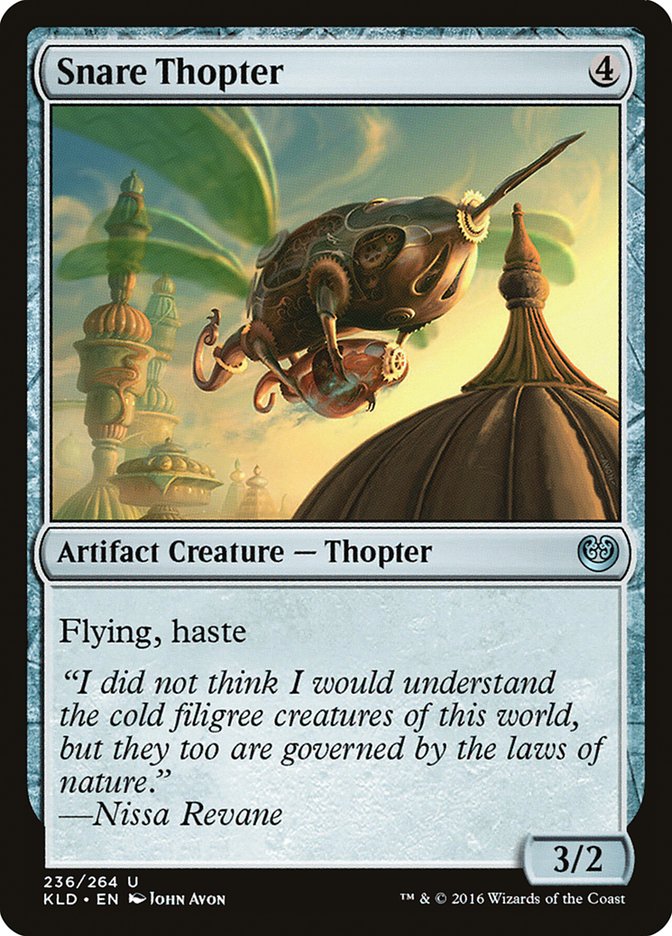 Snare Thopter [Kaladesh] | Good Games Modbury