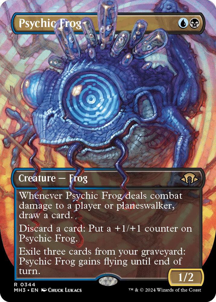 Psychic Frog 344 (Modern Horizons 3)  - Borderless | Good Games Modbury