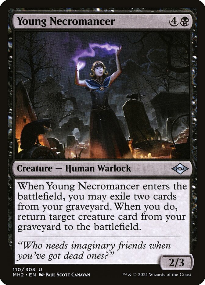 Young Necromancer 110 (Modern Horizons 2)  | Good Games Modbury