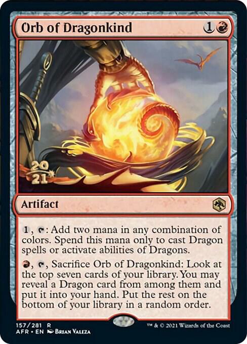 Orb of Dragonkind 157s/241 (Prerelease Cards)  - Foil | Good Games Modbury