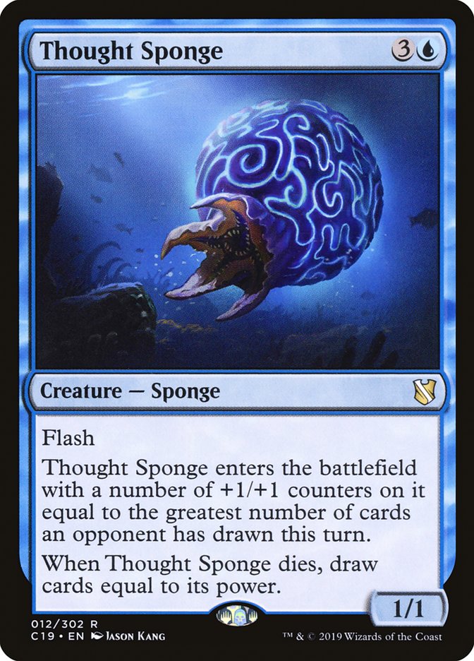Thought Sponge 12/302 (Commander 2019)  | Good Games Modbury