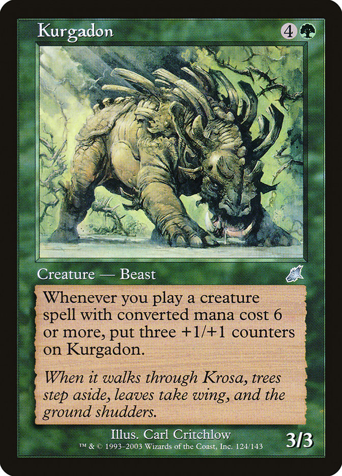 Kurgadon 124/143 (Scourge)  | Good Games Modbury