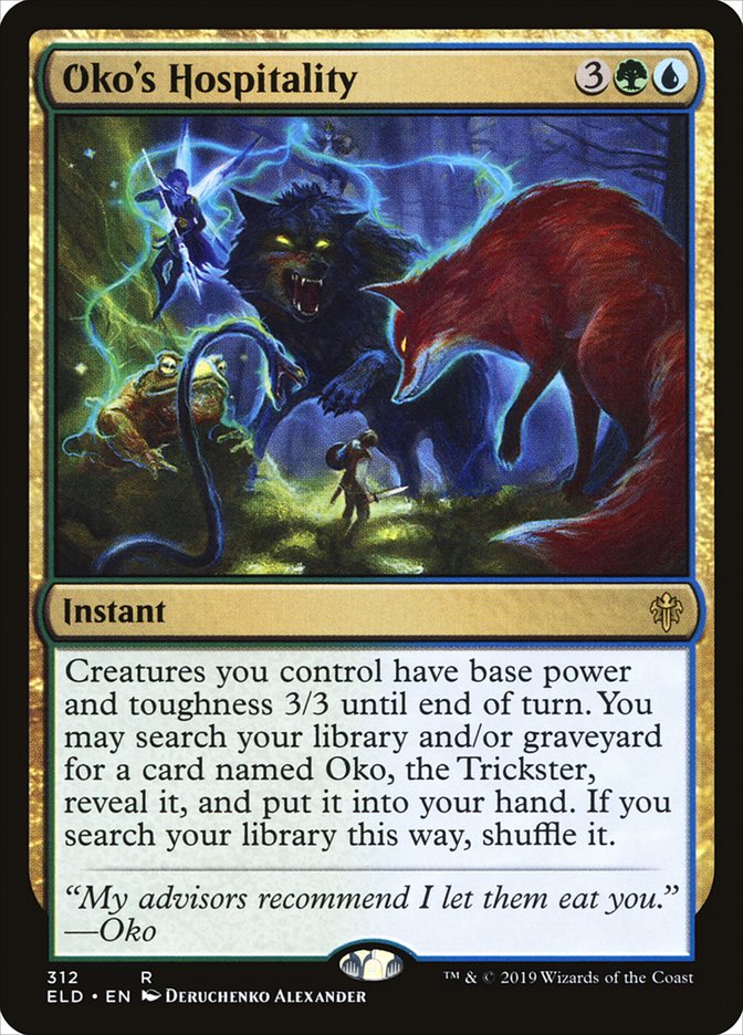 Oko's Hospitality [Throne of Eldraine] | Good Games Modbury