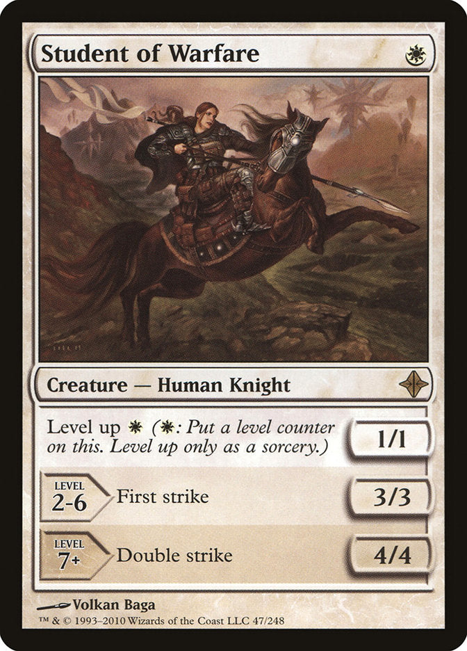 Student of Warfare 47/248 (Rise of the Eldrazi)  - Foil | Good Games Modbury