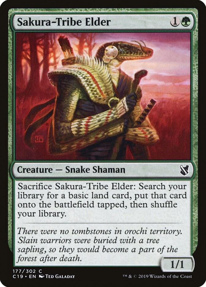 Sakura-Tribe Elder 177/302 (Commander 2019)  | Good Games Modbury