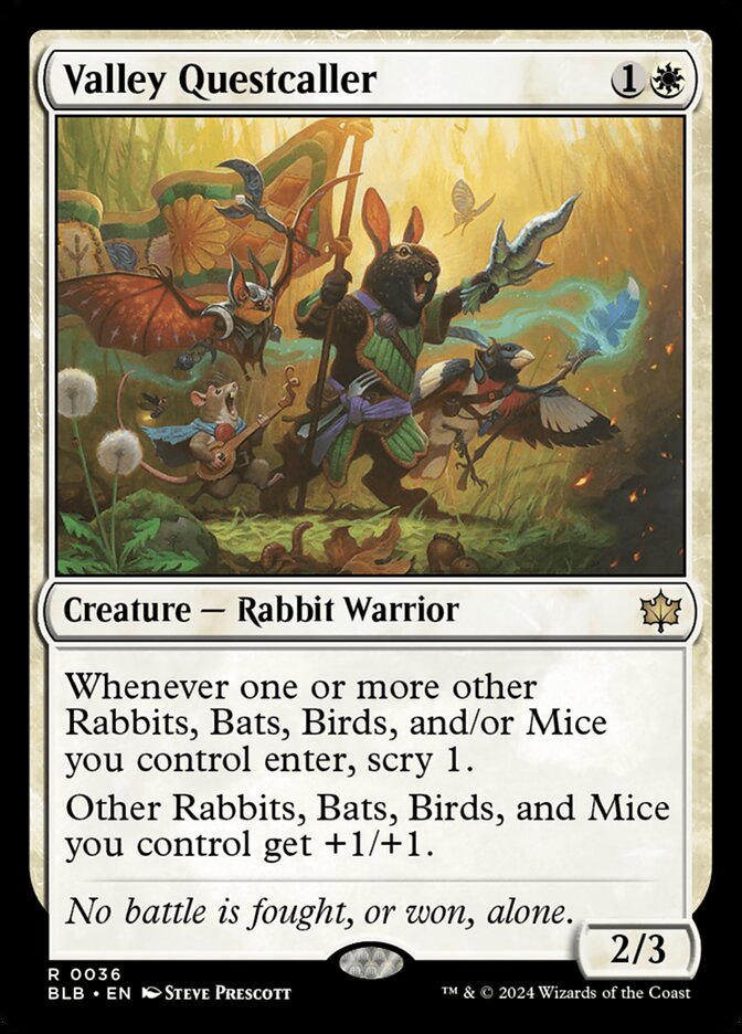 Valley Questcaller 36 (Bloomburrow)  - Foil | Good Games Modbury