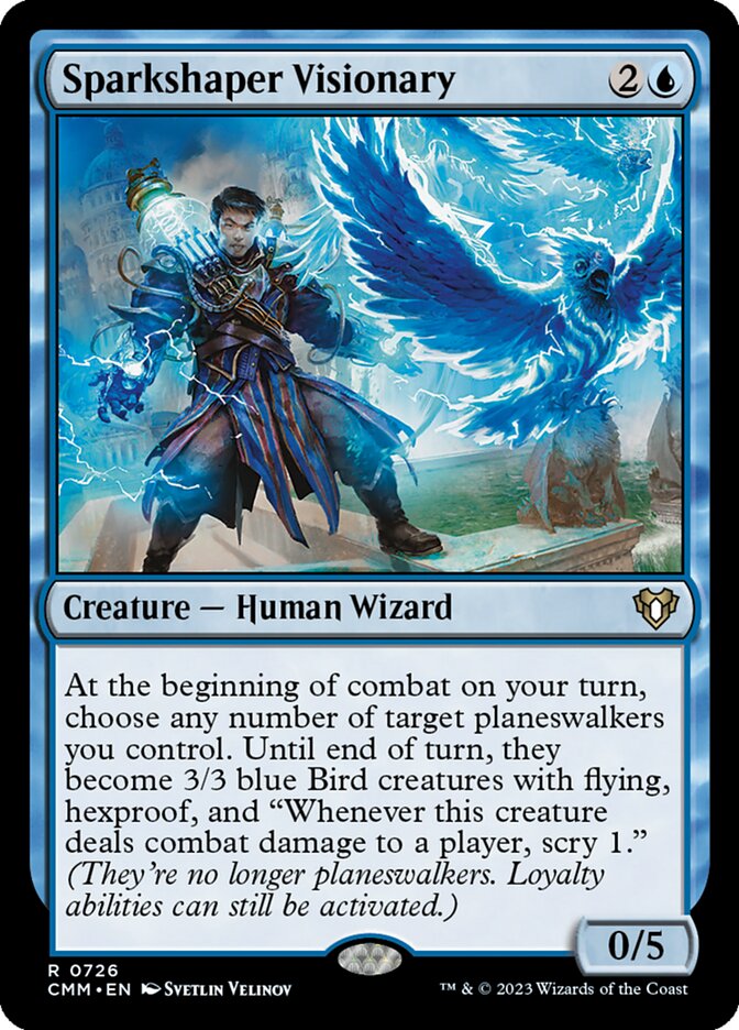 Sparkshaper Visionary 726/451 (Commander Masters)  | Good Games Modbury