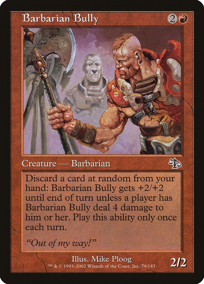 Barbarian Bully 79/143 (Judgment)  - Foil | Good Games Modbury