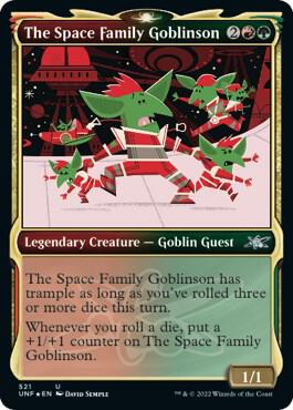 The Space Family Goblinson Showcase Galaxy Foil 521/244 (Unfinity)  - Foil | Good Games Modbury