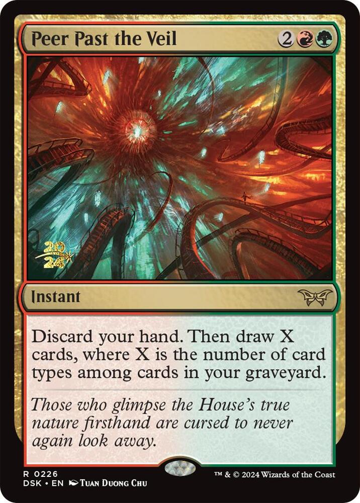 Peer Past the Veil 226s/180 (Prerelease Cards)  - Foil | Good Games Modbury