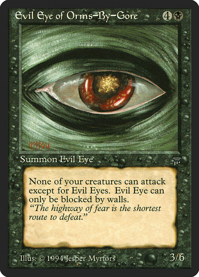 Evil Eye of Orms-by-Gore [Legends] | Good Games Modbury