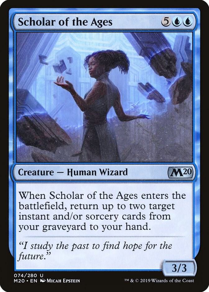 Scholar of the Ages 74/280 (Core Set 2020)  | Good Games Modbury