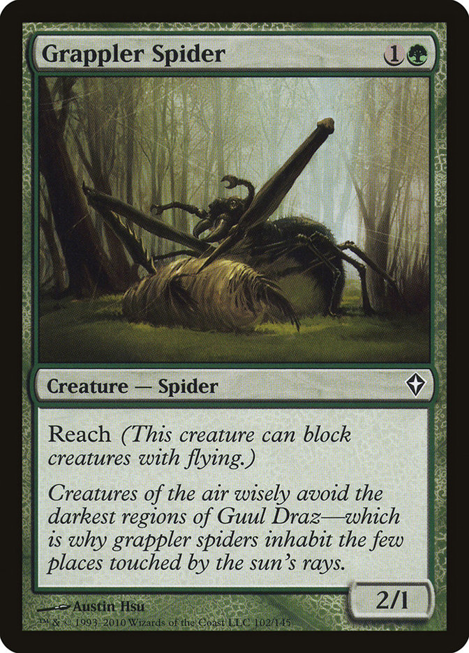 Grappler Spider 102/145 (Worldwake)  - Foil | Good Games Modbury