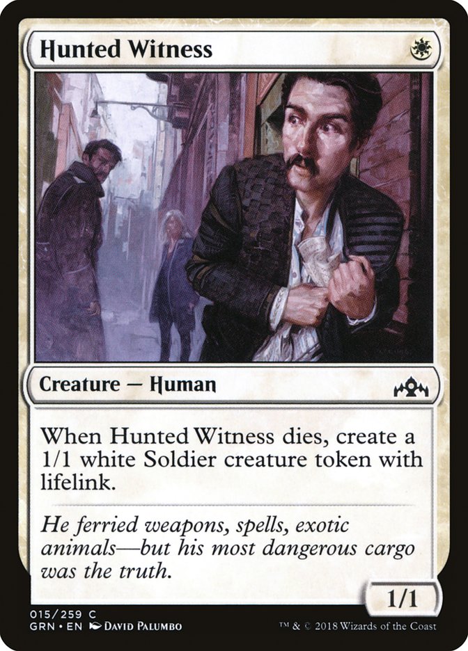 Hunted Witness [Guilds of Ravnica] | Good Games Modbury