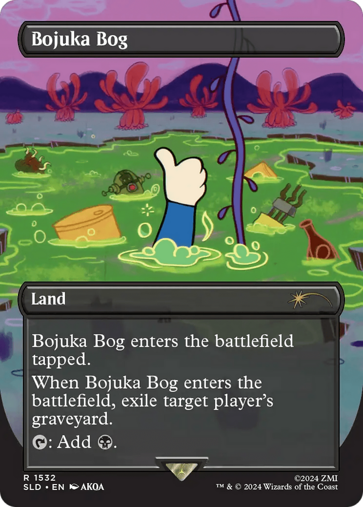Bojuka Bog (Rainbow Foil) [Secret Lair Drop Series] | Good Games Modbury