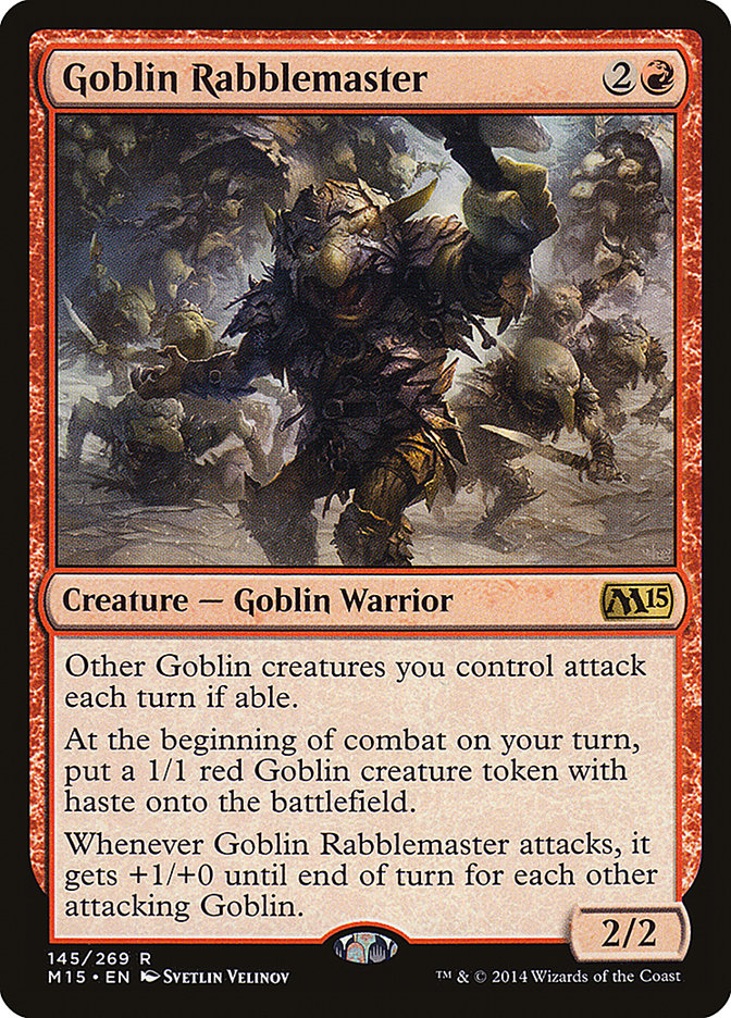 Goblin Rabblemaster [Magic 2015] | Good Games Modbury