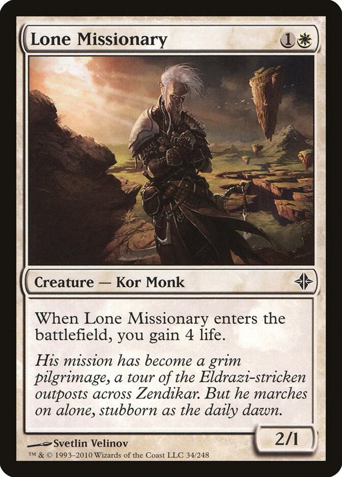 Lone Missionary 34/248 (Rise of the Eldrazi)  | Good Games Modbury