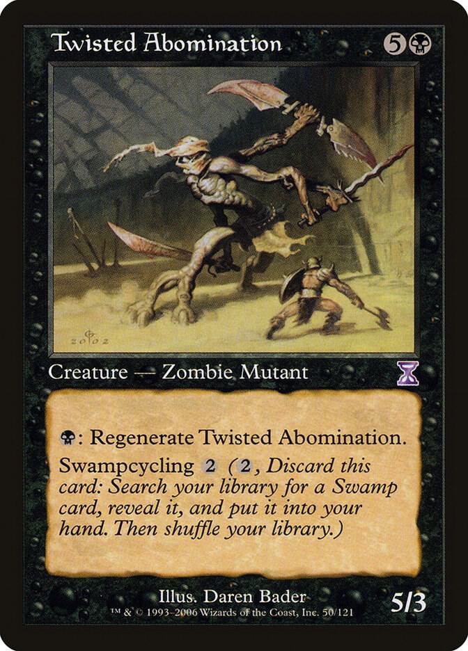 Twisted Abomination 50/121 (Timeshifted)  - Foil | Good Games Modbury
