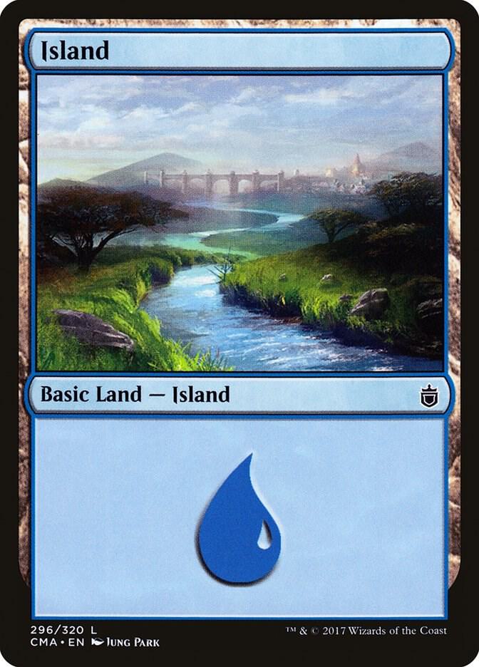 Island 296/320 (Commander Anthology)  | Good Games Modbury