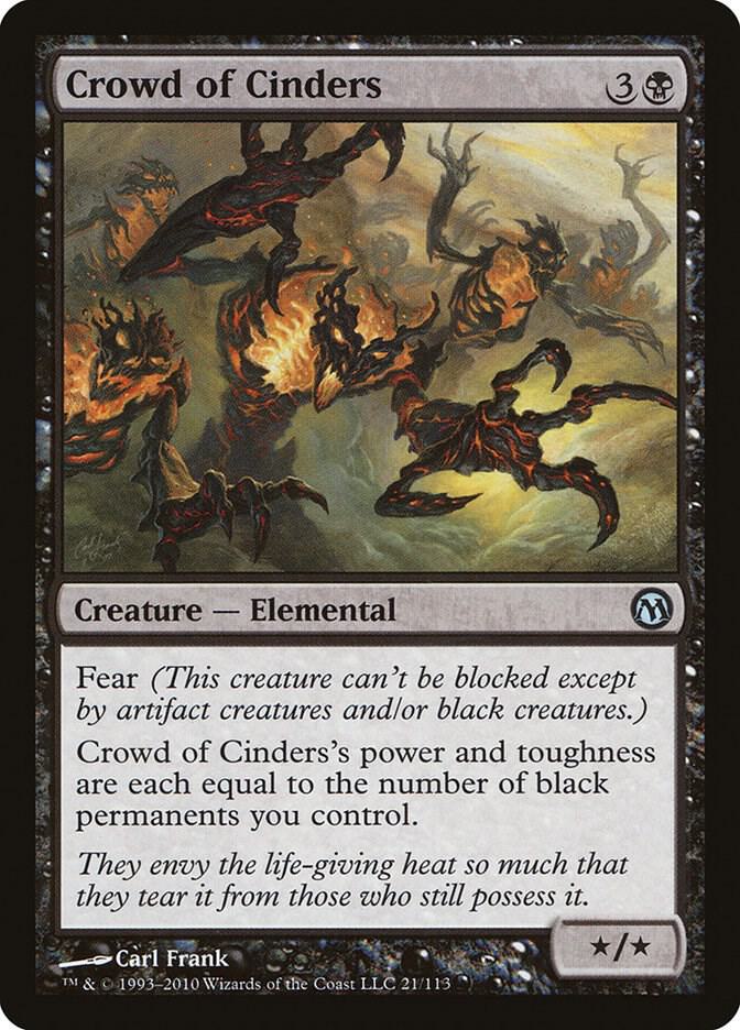 Crowd of Cinders 21/113 (Duels of the Planeswalkers)  | Good Games Modbury