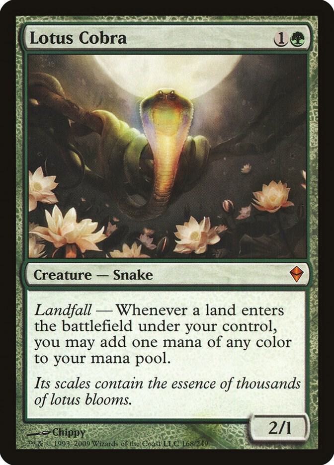 Lotus Cobra 168/249 (Zendikar)  - Foil | Good Games Modbury