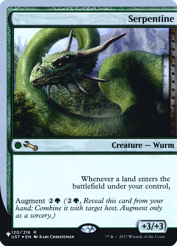 Serpentine (Unfinity Foil Edition) [The List] | Good Games Modbury