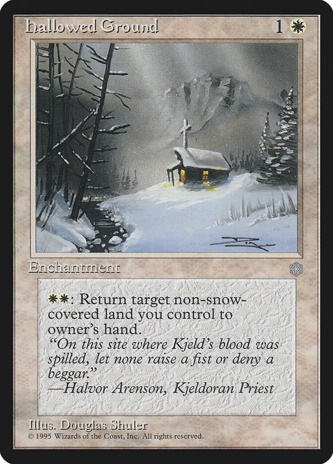 Hallowed Ground 29/383 (Ice Age)  | Good Games Modbury
