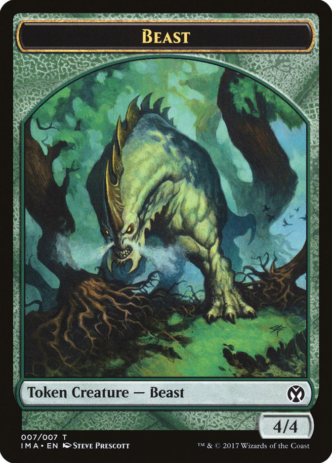 Beast Token [Iconic Masters Tokens] | Good Games Modbury