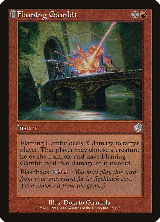 Flaming Gambit 98/143 (Torment)  - Foil | Good Games Modbury