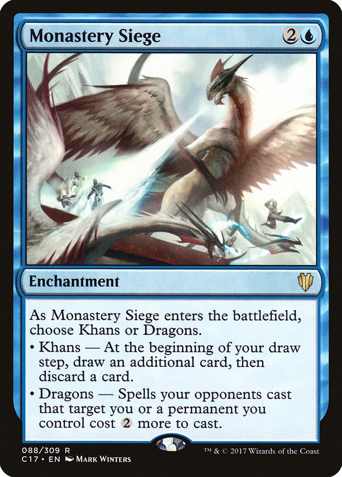 Monastery Siege [Commander 2017] | Good Games Modbury