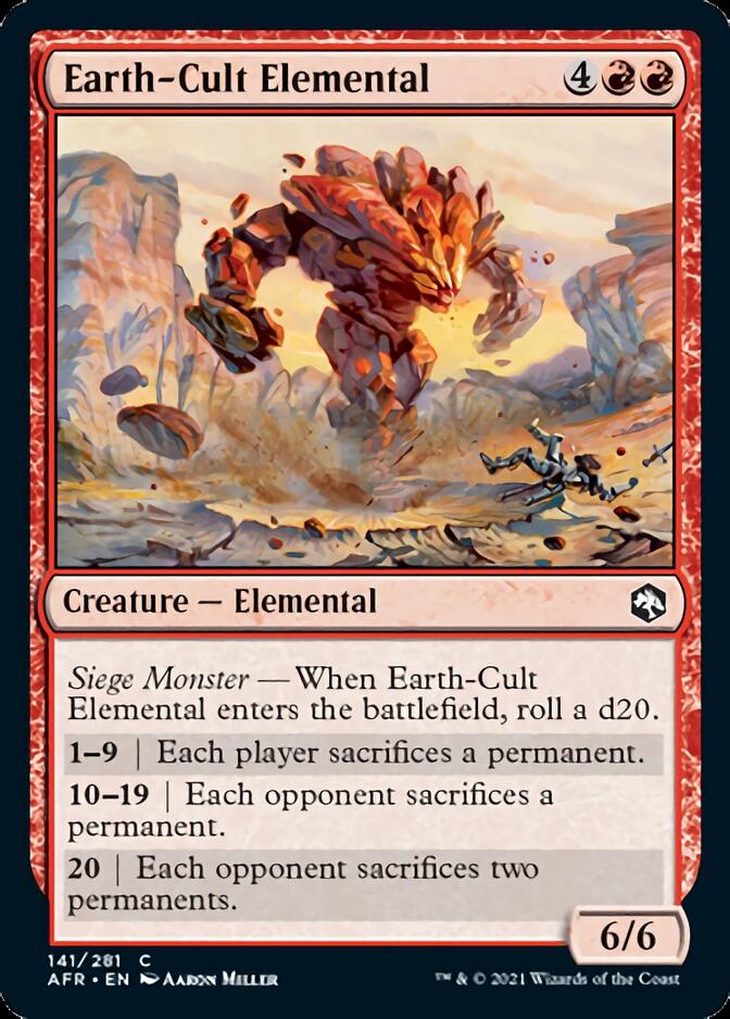 Earth-Cult Elemental [Dungeons & Dragons: Adventures in the Forgotten Realms] | Good Games Modbury