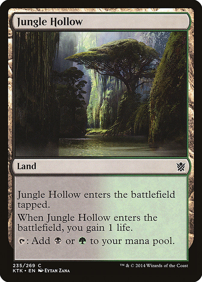 Jungle Hollow [Khans of Tarkir] | Good Games Modbury