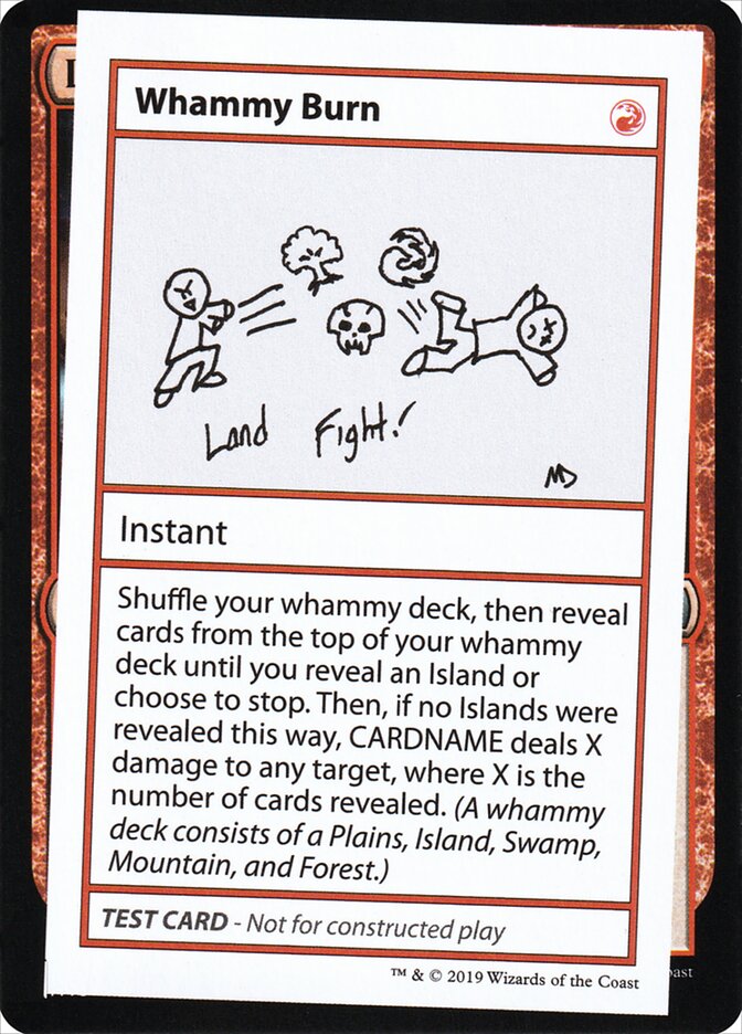 Whammy Burn No PW Symbol 70/121 (Mystery Booster: Convention Edition Exclusives)  | Good Games Modbury