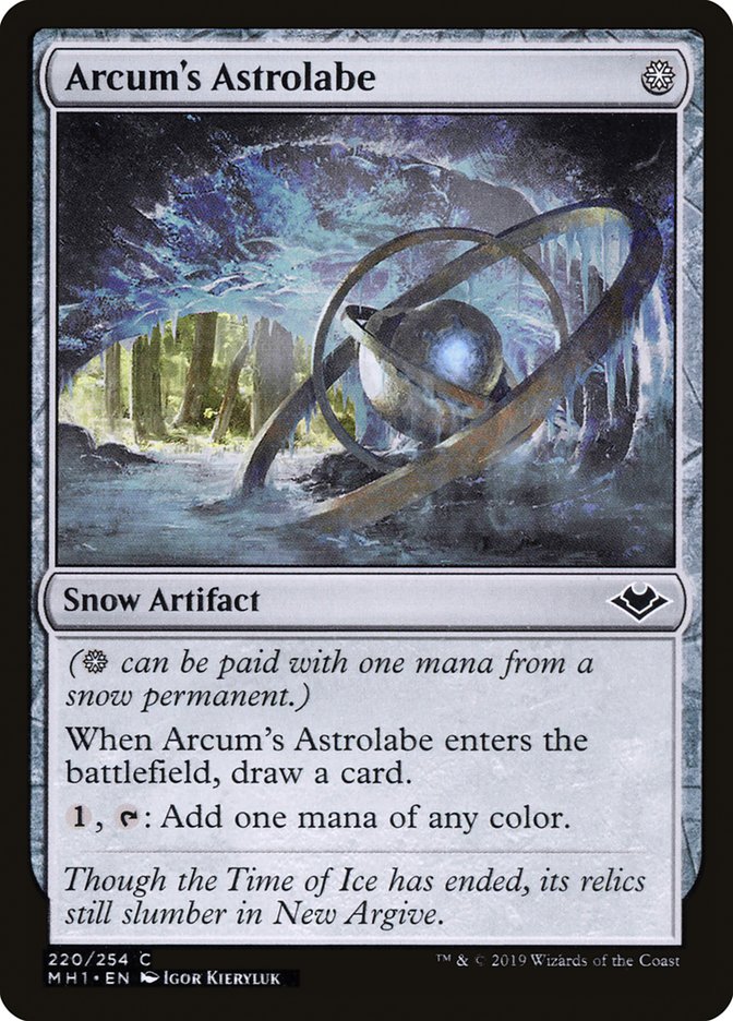 Arcums Astrolabe 220 (Modern Horizons)  - Foil | Good Games Modbury